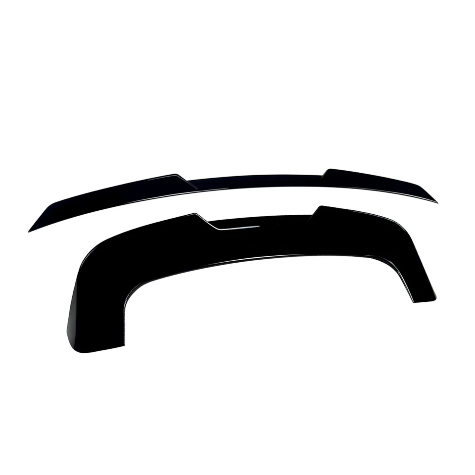 Rear Trunk Spoiler Wing Splitter Body Kit For BMW X5 E70 2008-2013 2012 Black — 第 2/4 张图片