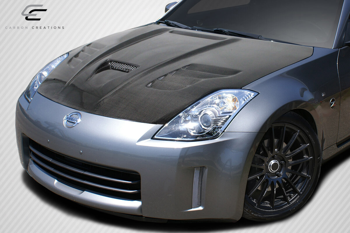 03-06 Fits Nissan 350Z Vader Carbon Creations Body Kit- Hood