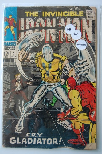 IRON MAN | VELENO | MACCHINA DA GUERRA | KING SIZE | 1968 | MARVEL - Foto 2 di 38