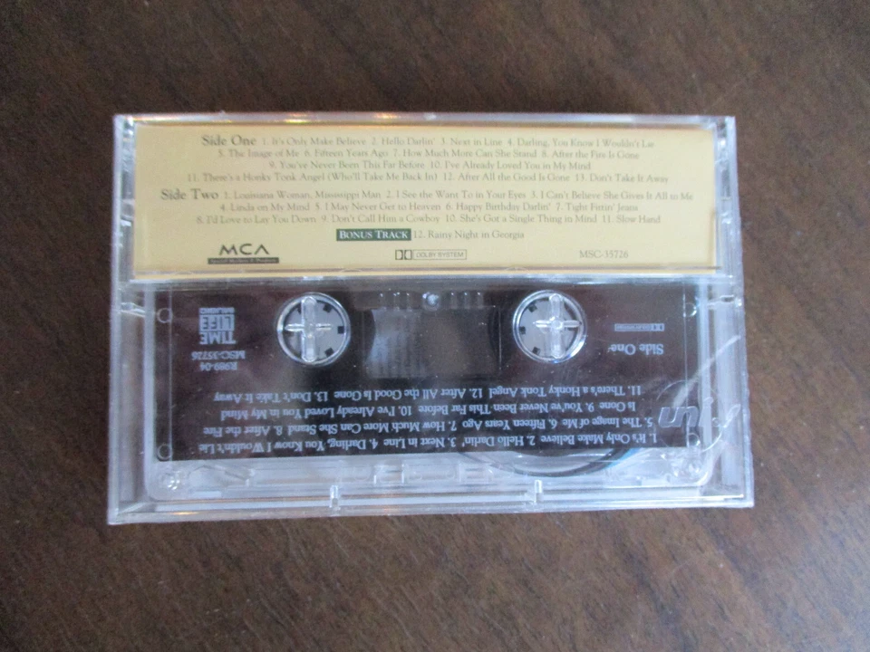 Conway Twitty - Legendary Country Singers - 2 LP's on 1 Cassette Tape Sealed $3 - Image 2 of 2