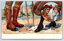 1906~Woonsocket Rubber Co~Footwear~Spain~Matador~No 7~Victorian Trade Card