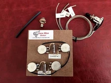 The 59 Les Paul Pre Wired Kit Short Shaft Pots switch PIO Tone Caps Wiring