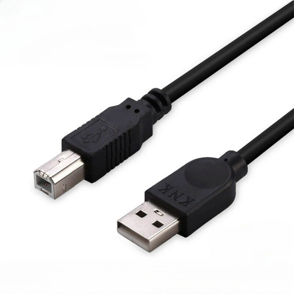 5ft Square Port USB 2.0 Pure Copper Printer Cable&Connect for Dell Canon Epson - Image 2 of 4