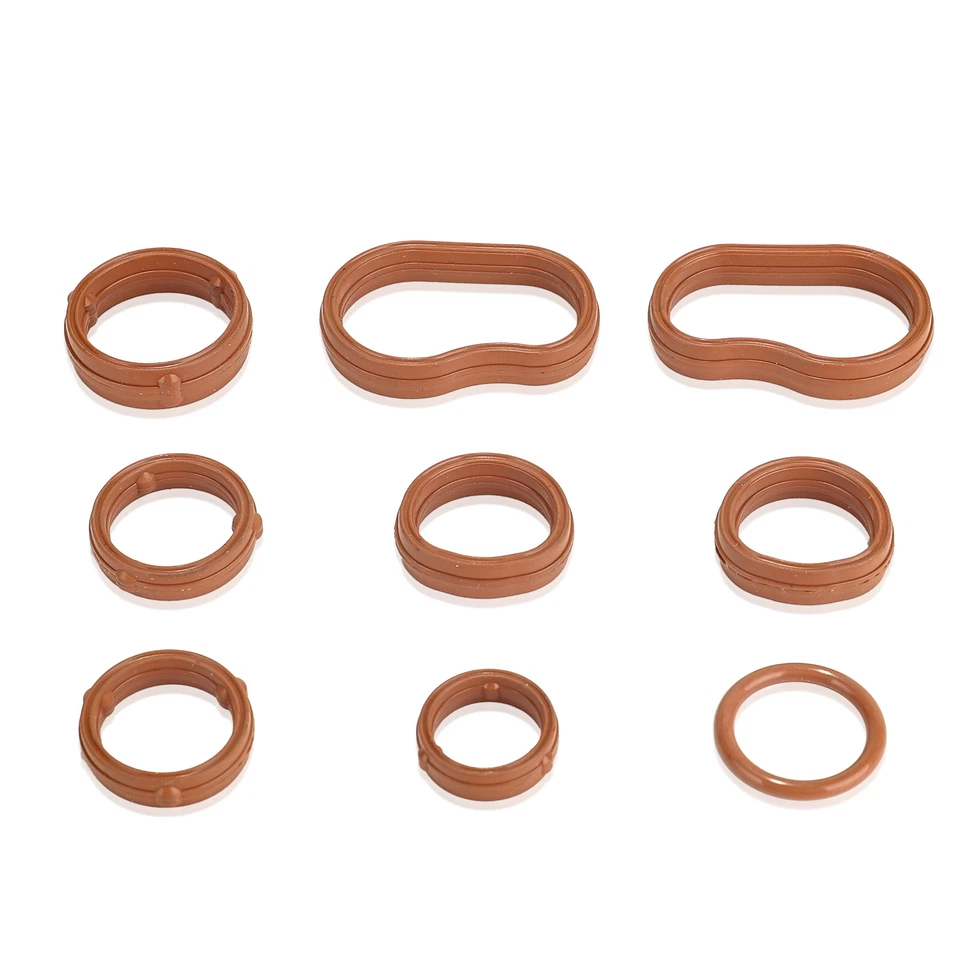 Engine Oil Filter Housing O-Ring Kit For Chrysler 300C Jeep Wrangler Dodge 3.6L — 第 3/4 张图片