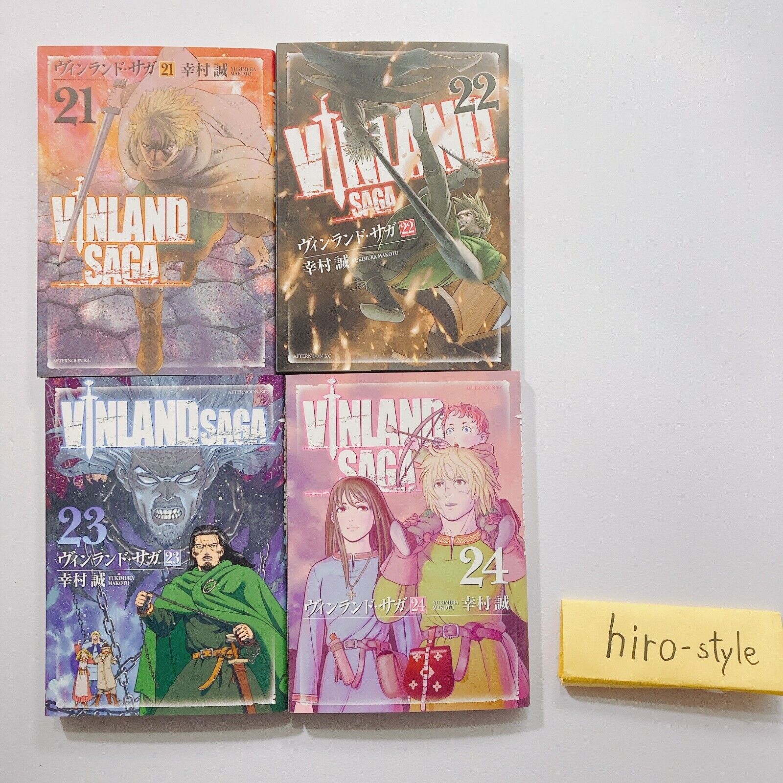 Marque-pages Manga Luxe Bulle en Stock 10 n°10 Vinland Saga simple (Bulle  en stock)