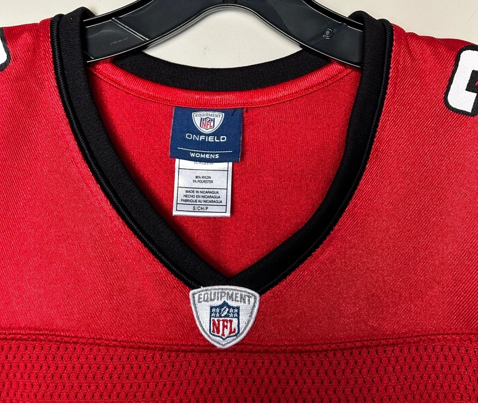 Atlanta Falcons Women’s Size Small Michael Turner #33 Football Jersey Red Color - Image 3 of 4