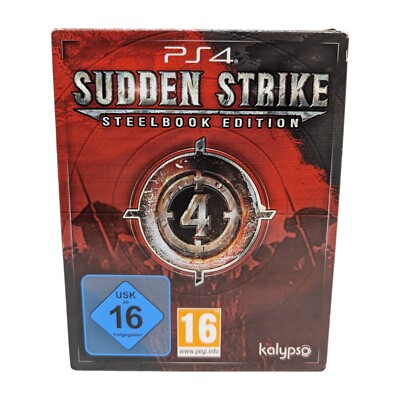 Sudden Strike 4 - Limited Steelbook Edition Sony Playstation 4 PS4 Spiel Game 