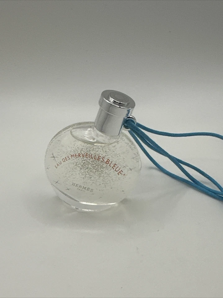 Hermes Eau Des Merveilles Bleue Eau De Toiltette 7,5 ml/0,25 oz Splash Miniatura Foto 4 de 4