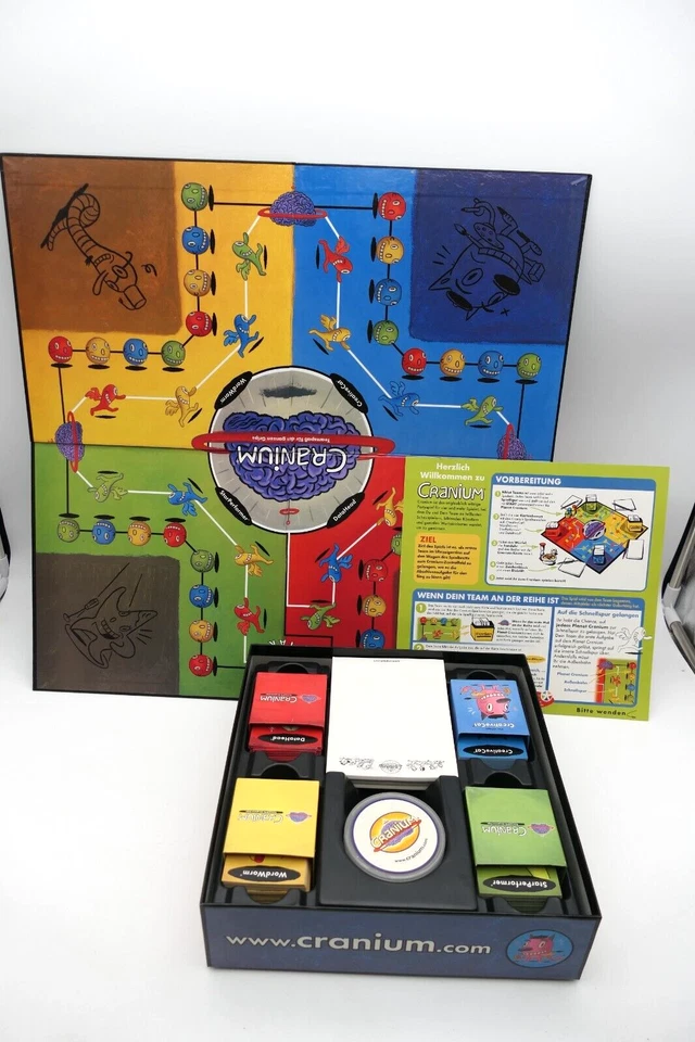 Cranium  / Hasbro / Brettspiel / nicht vollständig / Guter Zustand^ - Bild 2 von 4