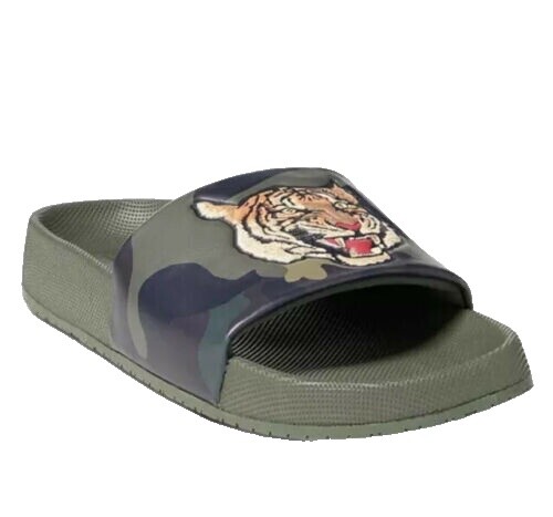 POLO RALPH LAUREN Whitlebury II Tiger Camo Flip Flops Mens  display picture 2