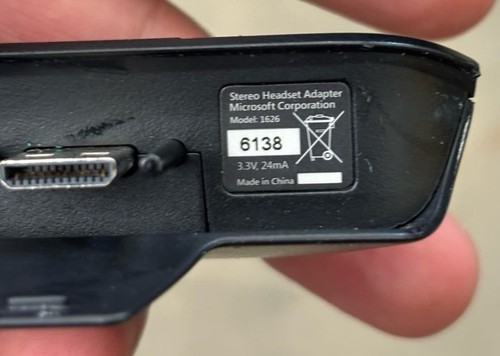 Microsoft Xbox One Stereo Headset Adapter Model 1626 - Picture 3 of 5