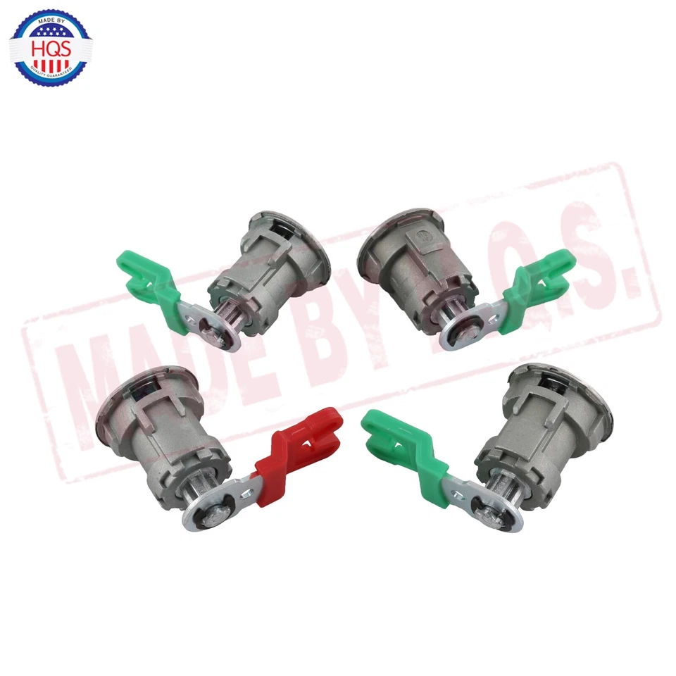 Cilindro de ignição e quatro (4) conjunto de fechaduras de porta para Ford Econoline Van E150 E250 E350 - Imagem 3 de 4