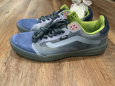 Vans EVDNT RW Ultimate Waffle US Skate Shoes Color Wheel Navy Blue Men Size 9