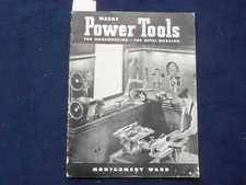 1937 WARDS POWER TOOLS CATALOG - MONTGOMERY WARD - J 9401