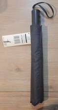 Automatic Open Umbrella Lightweight Black 16" with Slip On Storage Bag.New w/tag