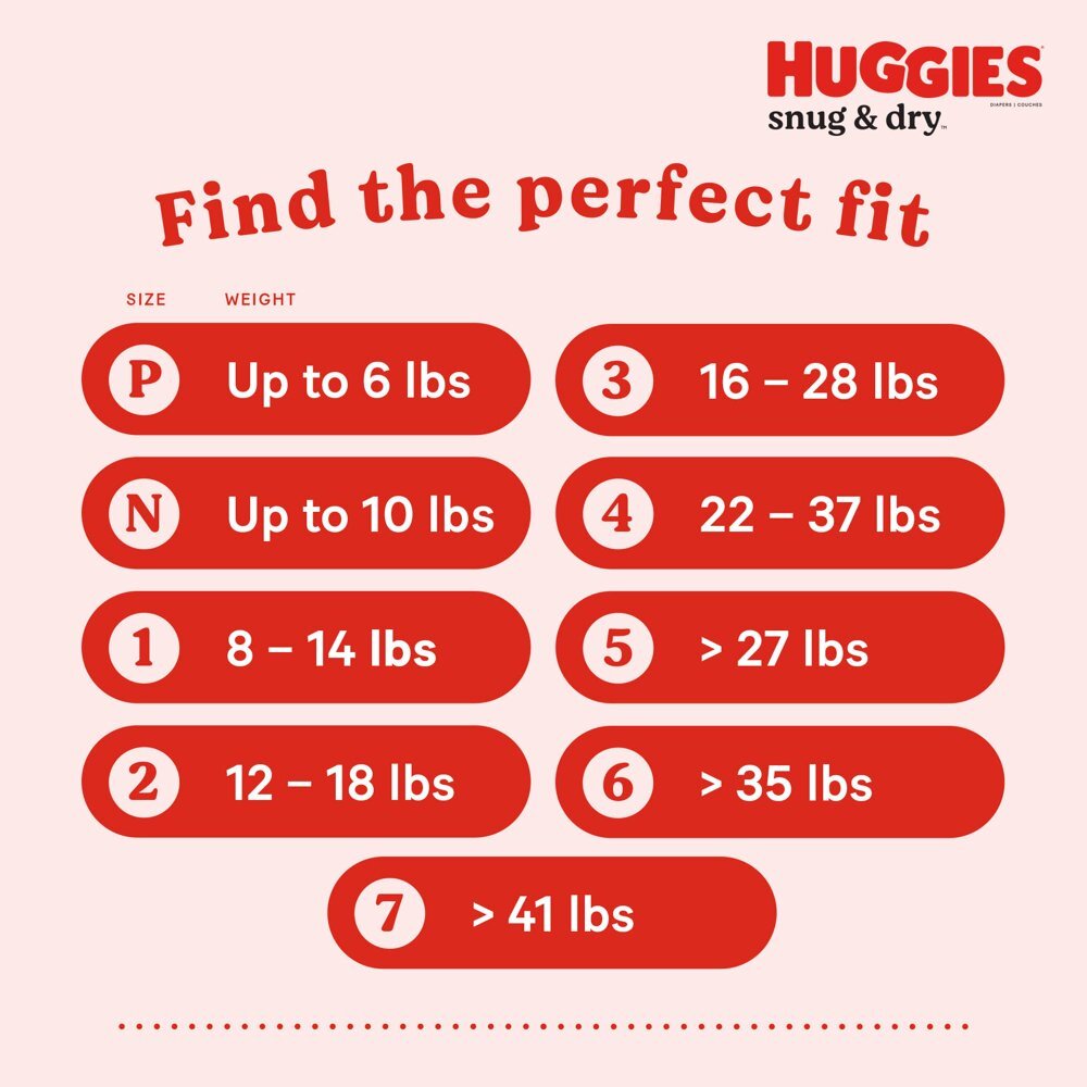 Huggies Snug & Dry Baby Diapers, Size 1, 256 Ct