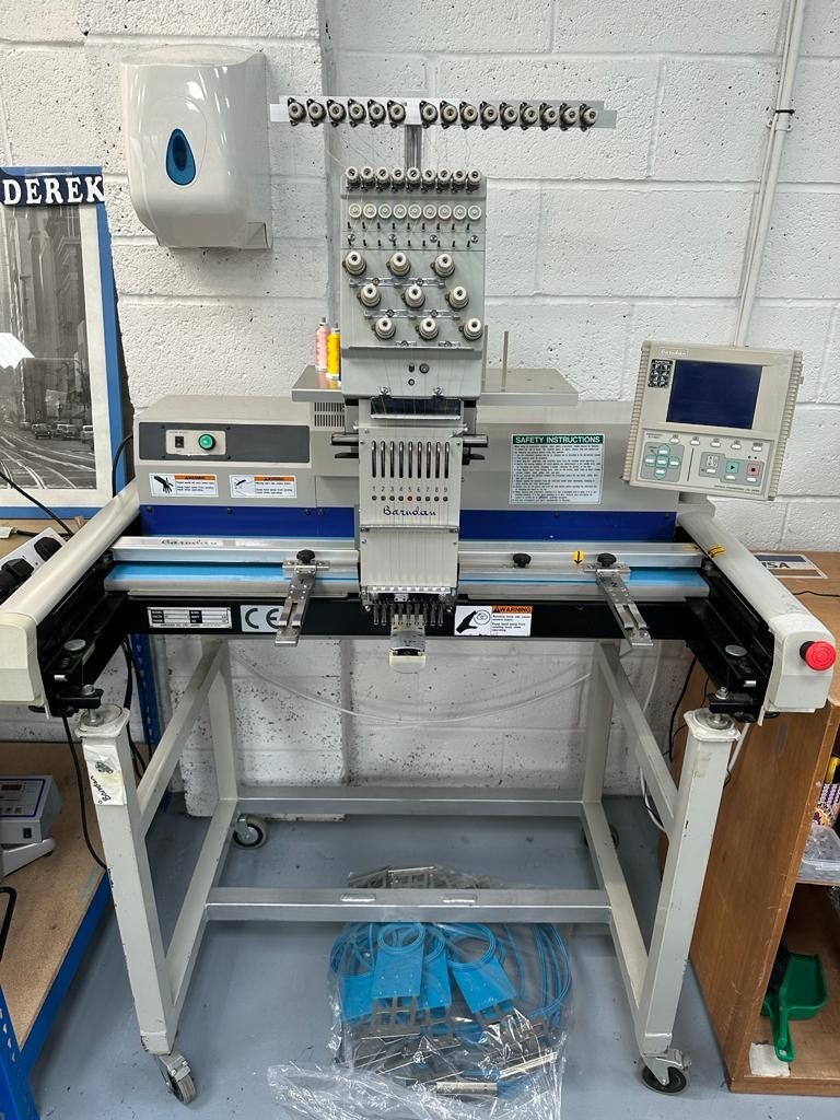 Barudan Tanto industrial 9 Needle embroidery machine eBay