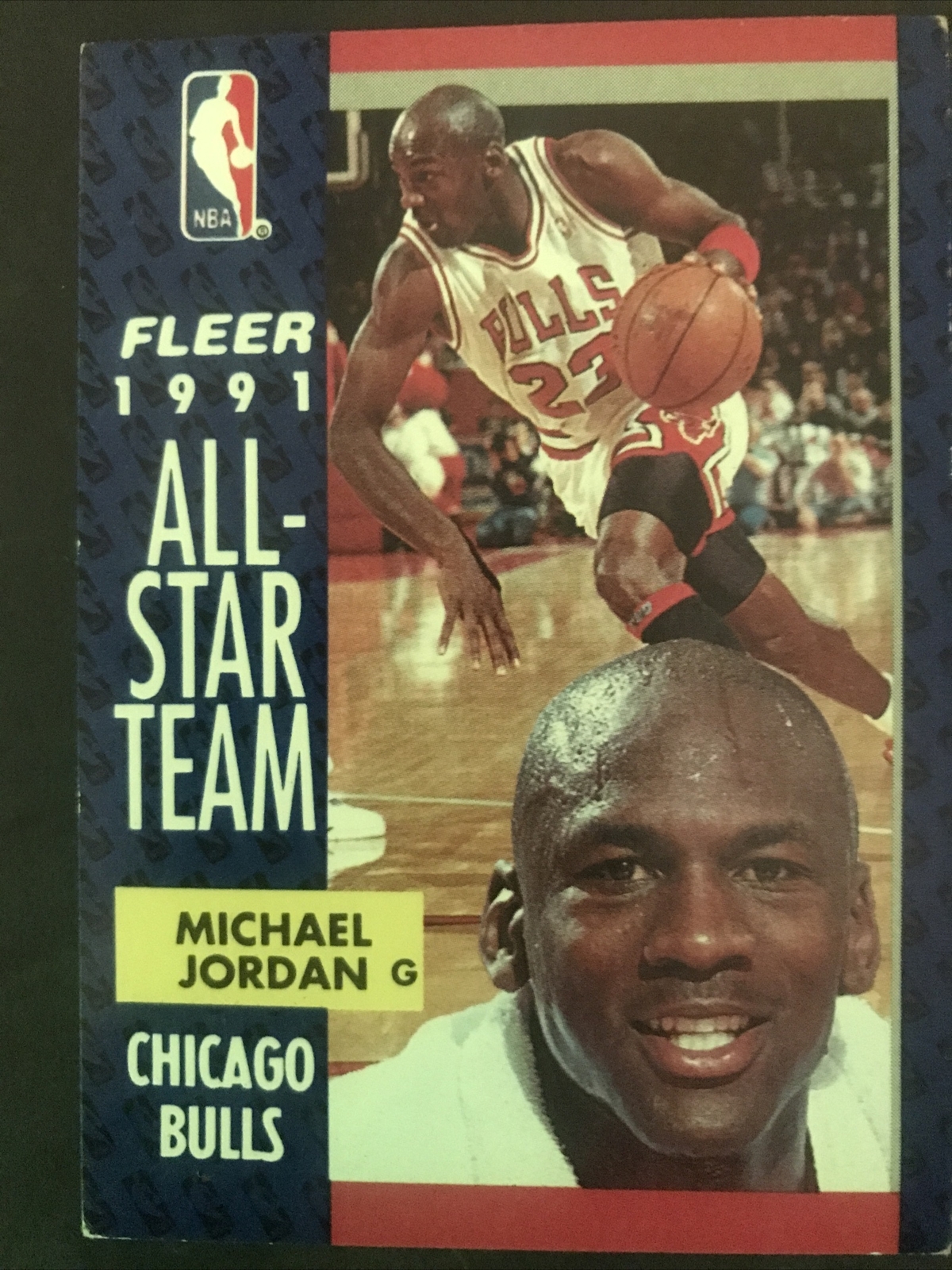 Michael Jordan 1991 Fleer #211 All-Star Price Guide - Sports Card
