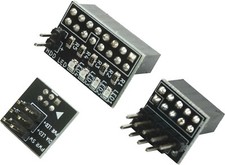 Front Panel Header Adapter Kit For Dell Optiplex 390, 3010, 3020 3pc 