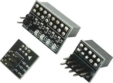 Front Panel Header Adapter Kit For Dell Optiplex 390, 3010, 3020 (3pc)