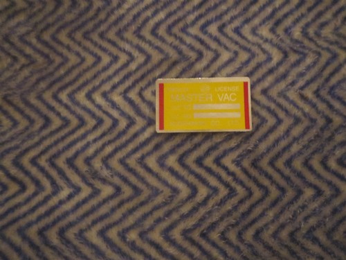 1980 1981 MAZDA RX7 RX-7 POWER BRAKE BOOSTER MASTER VAC DECAL STICKER - Picture 2 of 2