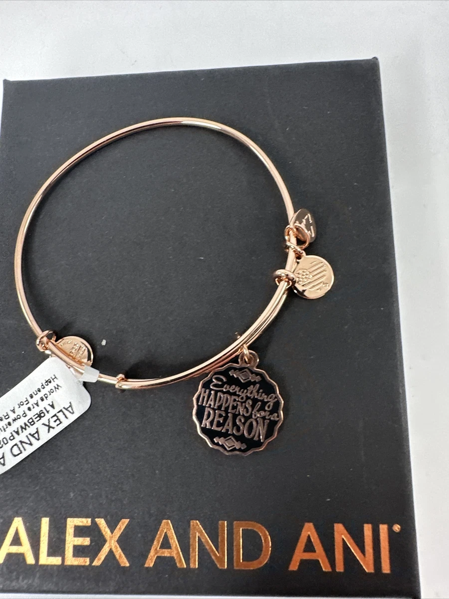 Alex and ani everything happens for a reason silver sale