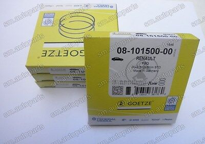 4x Piston Rings Set RENAULT 19 21 CLIO KANGOO MEGANE TRAFIC 1.9 D D=80.0/STD