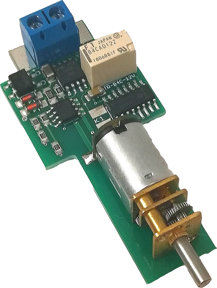 MXION LGB EPL Weichenantrieb Einschub Getriebemotorantrieb + integrierter Decoder KIT