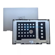 New For Dell Inspiron 7500 7506 2-in-1 Lcd Back Cover Top Case Silver NMKVF US