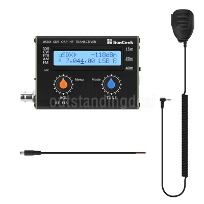 HAMGEEK USDX-CW 5W usDX SDR QRP Transceiver QCX-SSB to SSB 15m/20m/40m 3-Band