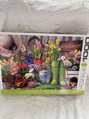 Eurographics 1000 Piece 1000 Piece Jigsaw Puzzle - Garden Tools | eBay
