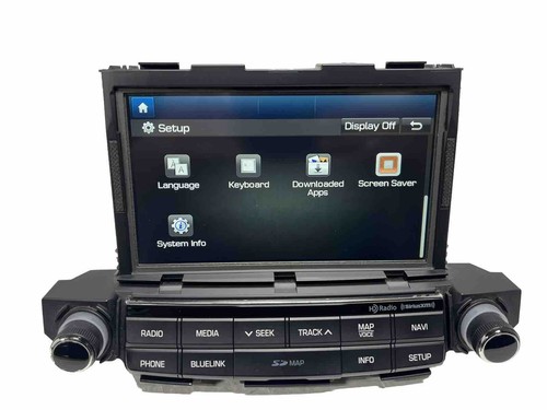 16 17 18 Hyundai Tucson Radio Touch-Screen GPS Navigation 8” Display OEM - Picture 4 of 9