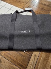 COACH FRAGRANCE NEW DUFFLE WEEKEND TRAVEL TOTE BAG MEN WOMEN LARGE CONVERTIBLE