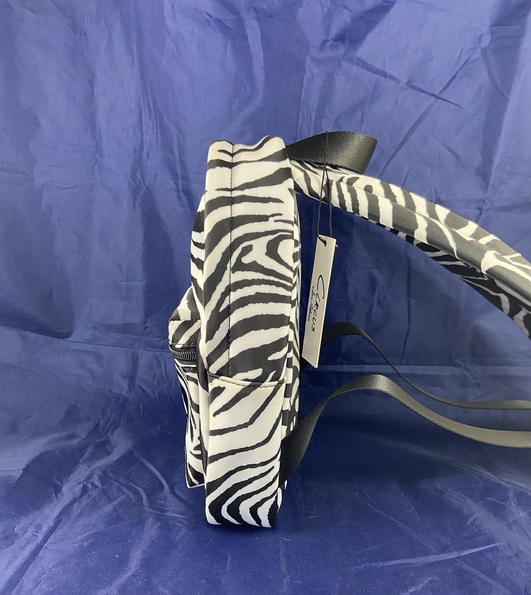 NWT Circus by Sam Edelman Womens Dani Mini Backpack One Size Color:Zebra. Circus by Sam Edelman Dani Mini Backpack Zebra Print  main image 4