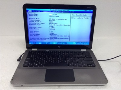 HP Envy 13t-1100 Laptop 13'' Core 2 Duo L9300 1.60GHz 5GB Ram, No HDD, WORKING