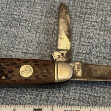 VINTAGE BOKER USA - TREE BRAND 3 Blade Pocket Knife