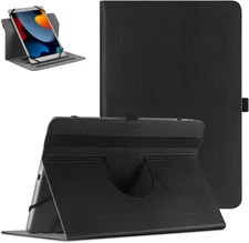 Universal 9 10 10.1 inch Android Tablet Case,Slim 360 Degree Rotatable Black 
