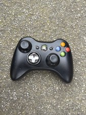Official Microsoft Xbox 360 Wireless Controller Black Pad - Fully Tested