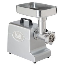 LEM Products 1158 Mighty Bite 500W Brushed Nickel 4.5 lbs. Capacity Meat Grinder