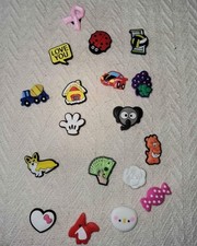 18 Piece Croc Shoe Charms Durable And Very Cute Pieces Brand New