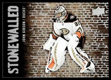 2018-19 Upper Deck Stonewalled John Gibson #SW-16
