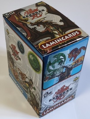 Bakugan Lamincards Mundicromo Box 30 Sealed Packs Spanish Ed.