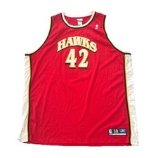 Atlanta Hawks Jersey 4XL 60 Theo Ratliff Adidas Authentics Red Vintage Mens 
