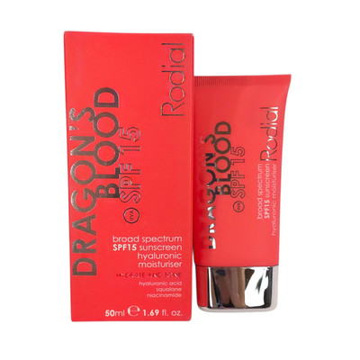Rodial Dragon's Blood SPF15 Broad Spectrum Hyaluronic Moisturiser 50ml NEW