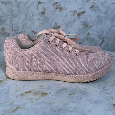 NOBULL Outwork Womens Size 8.5 Shoes Pink Athletic Crossfit Gym Training Sneaker
