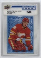 2023-24 Upper Deck Series 1 Population Count 50 /50 Jakob Pelletier #PC-9 13og
