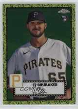 2021 Topps Chrome Platinum Anniversary 58/99 JT Brubaker #140 0yj6