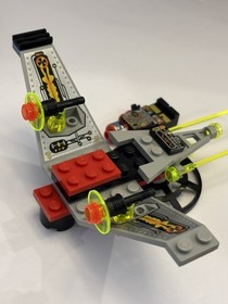 LEGO Space UFO 6836 V-Wing Fighter & 6516 Moon Walker 90% Complete With Boxes