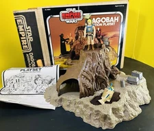 Star Wars Vintage DAGOBAH Playset 1980 Kenner W/Box- Instruction Action Figures!