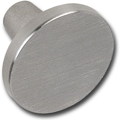 Möbelknopf Epona ø 25 mm Möbelknauf Tiefe 20 mm Türknopf Edelstahl gebürstet